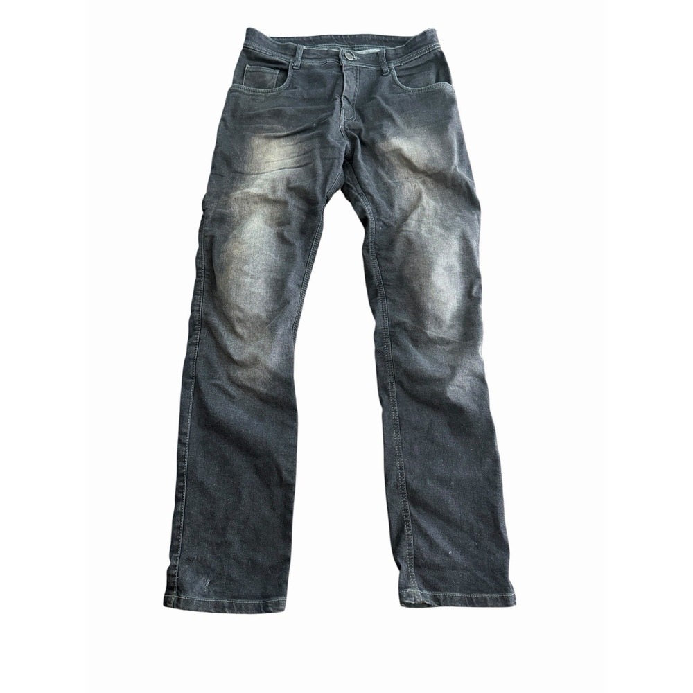Street And Steel Oakland Men's Riding Denim Jeans With Armor Kneepads Size 34